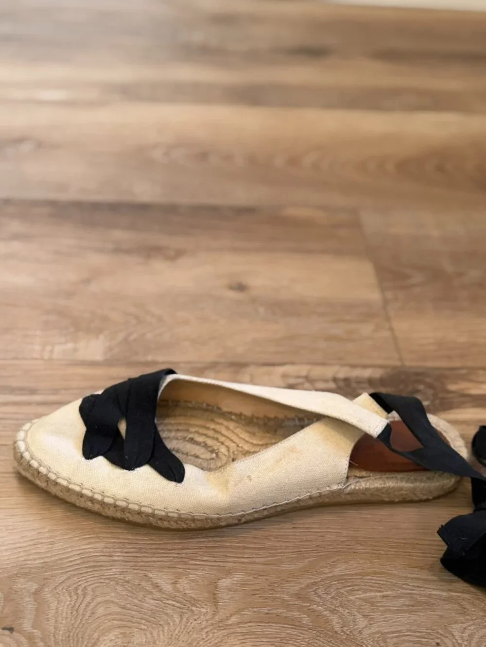 J Crew Ankle Tie Espadrilles, sz 9.5